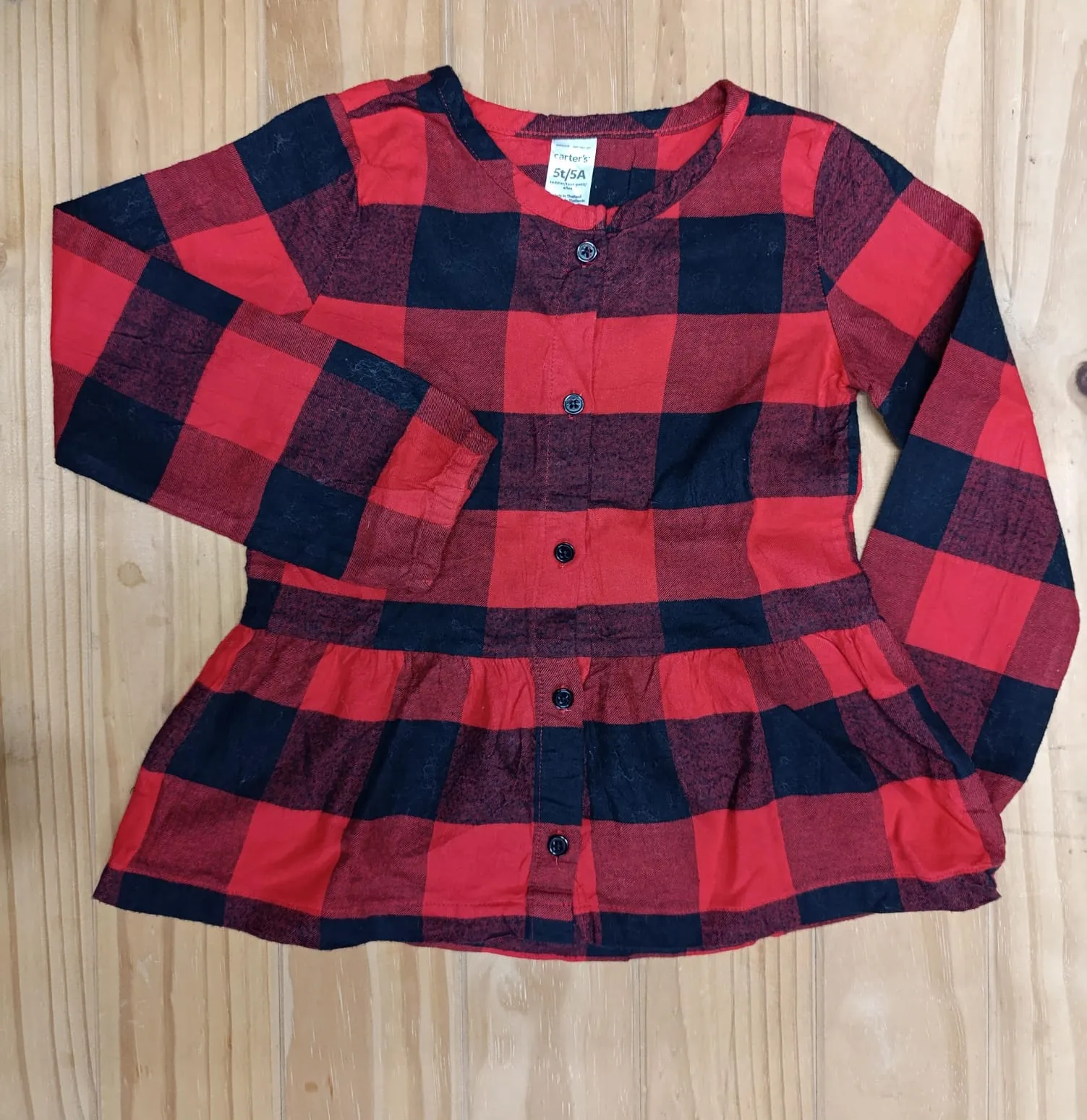 Camisa carter's talle 5t