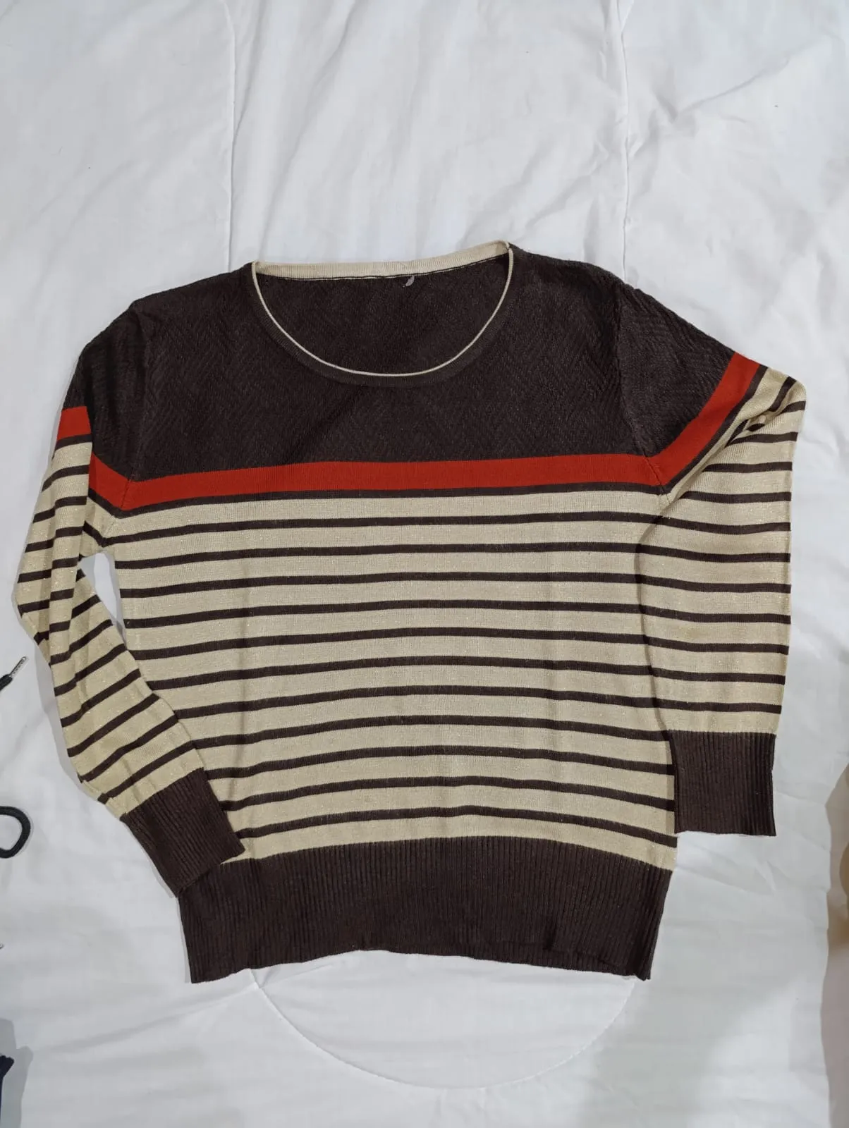 pullover rayado